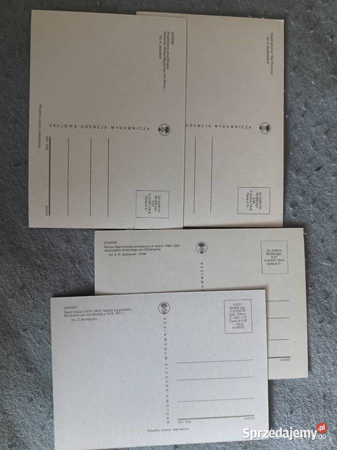 Widokówki o tematyce morskiej wielkopolskie Wronki sprzedam