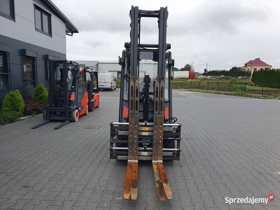 Wózek widłowy LINDE H16T Evo 19r Triplex 4sekcje Proszowice sprzedam