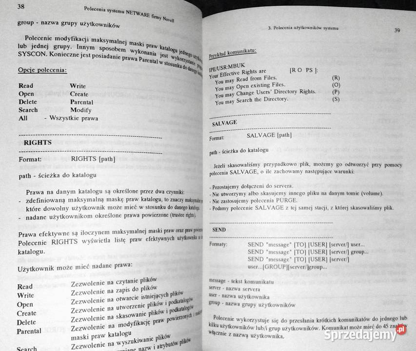 NetWare firmy NOVELL wersja 215 Leonid Bułhak miękka Pozostałe Chełm sprzedam