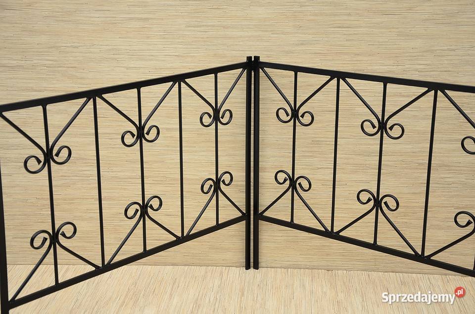 PŁOTEK metalowy ogrodowy palisada 100x80 obrzeże sprzedam