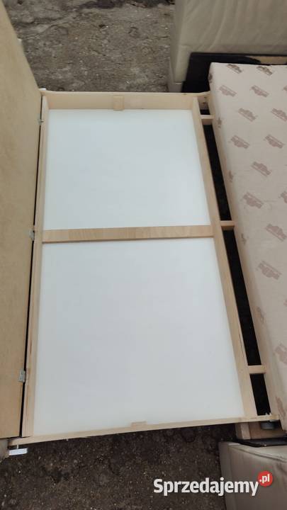 Komplet skórzany Meblomak kanapa z funkcją