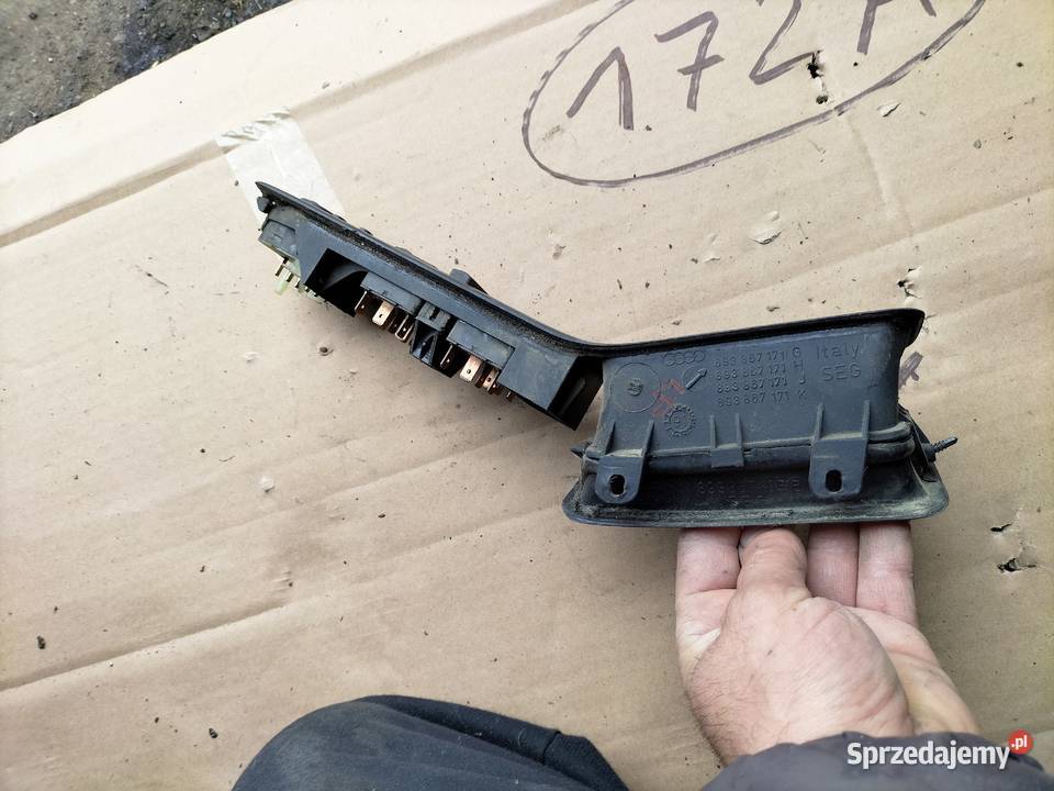 AUDI 80 B4 PANEL PRZYCISKI SZYB X4 LUSTEREK lubelskie