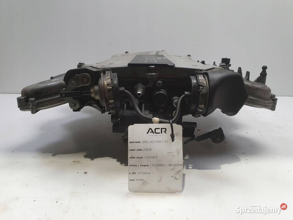 Opel Vectra C 32 V6 KOLEKTOR SSĄCY Z32SE Części samochodowe lubelskie Chełm sprzedam