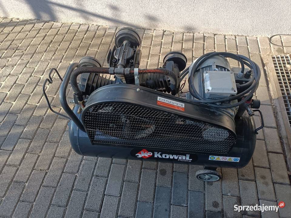 Kompresor sprężarka olejowa kowal 3065 silnik 3 Kostrzyn