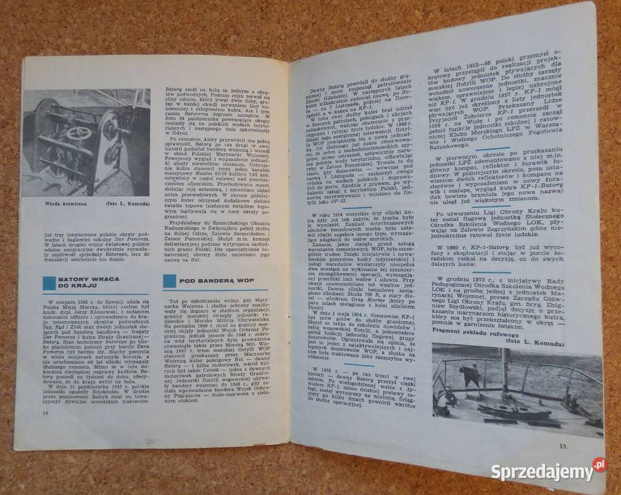 W Kuligowski Kuter pościgowy Batory mazowieckie Warszawa