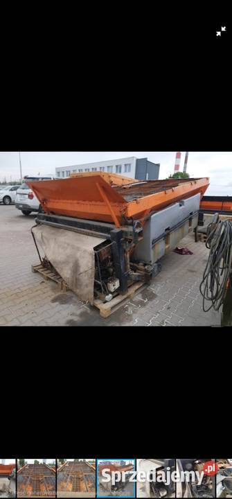 Piaskarkosolarka pług śnieżny Płock sprzedam