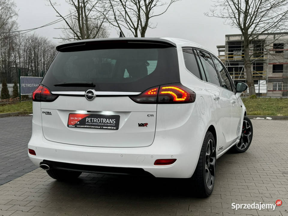 Opel Zafira 20 CDTI 165 LED 7 OSOBOWY Nawigacja warmińsko-mazurskie