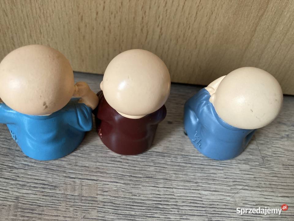 Figurki małego buddy nie widzę nie słyszę nie Warszawa