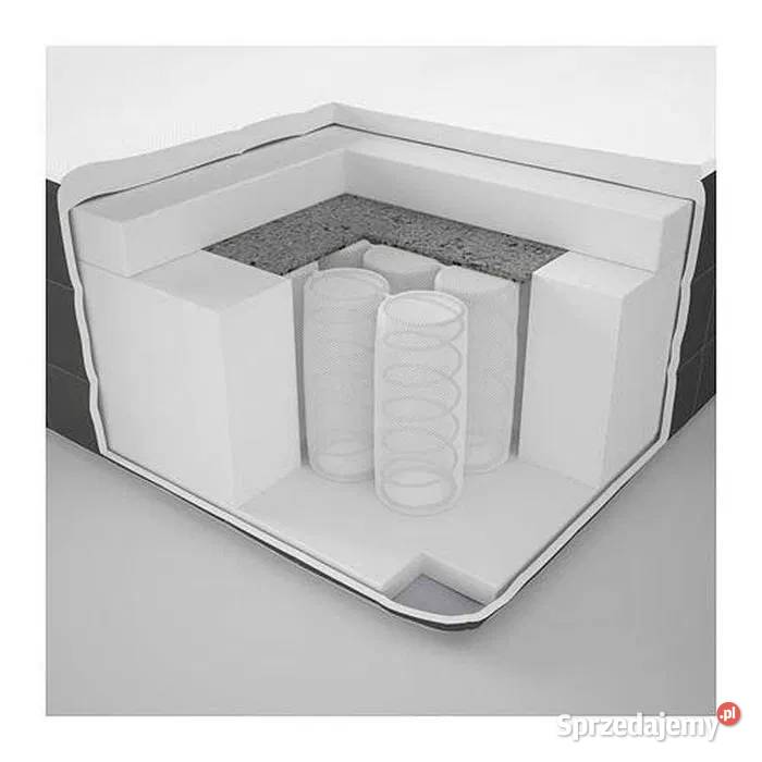 IKEA HVG Materac sprężyny kieszeniowy 140x200 śląskie Częstochowa
