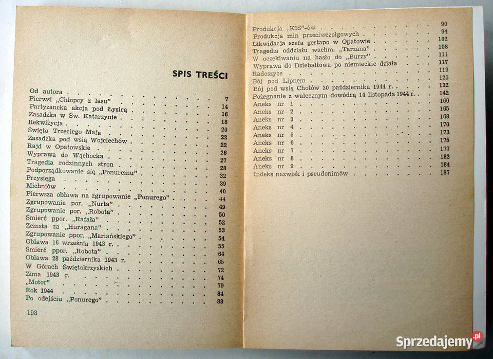 Wśród lasów wertepów Marian Świderski Wyd I ISBN 8321104096 Limanowa