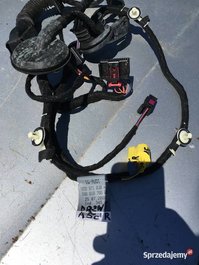 instalacja elektryczna DRZWI audi a5 8t coupe Szczecin