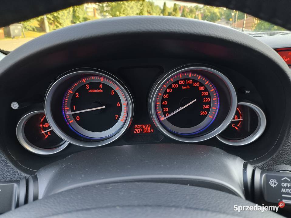 Mazda 6 25 MZR Benzyna 170koni Full Tempomat Gaz Chełm