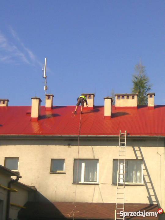 Malowanie dachów PWR AlpineGroup małopolskie Olkusz