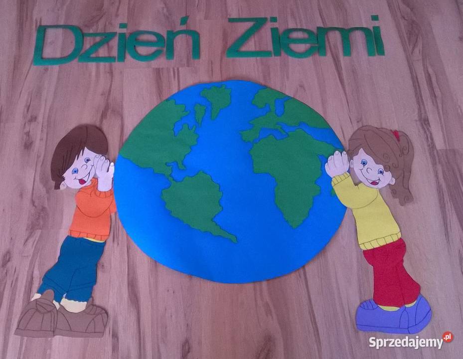 Dekoracje na Dzień Ziemi z brystolu lubelskie