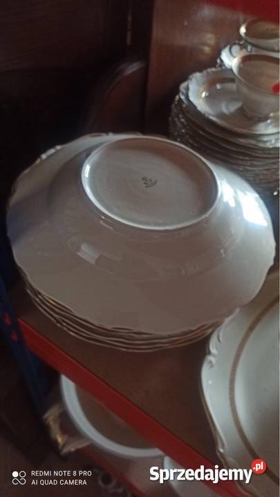 Półmisek Karlskrona Szwecja Porcelana i szkło Gdańsk