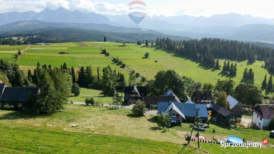 DZIAŁKA W RZEPISKACH Z WIDOKIEM NA TATRY