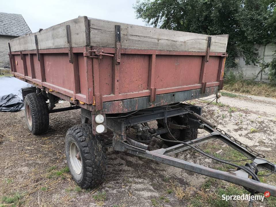 Przyczepa D47 D46 Sanok zarejestrowana śląskie