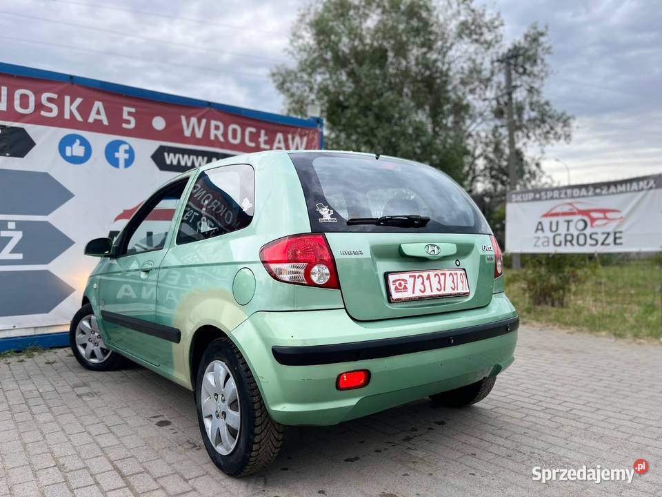 Hyundai Getz 14 Benzyna Klimatyzacja 114 Zamiana Motoryzacja dolnośląskie