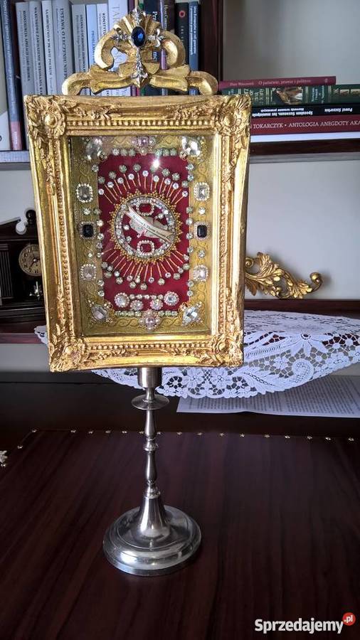 Relikwiarz z relikwią św Tomasza z Akwinu Rzeszów