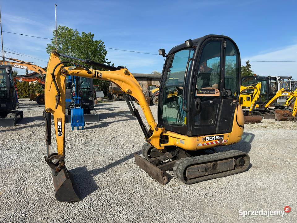 JCB 8018CTS JCB 8018 Mini koparka JCB 8018 z