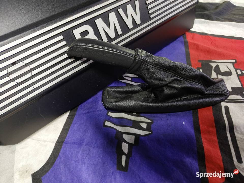 Bmw e46 mieszekdźwignia ręcznego skóra oryginał Aleksandrów Łódzki