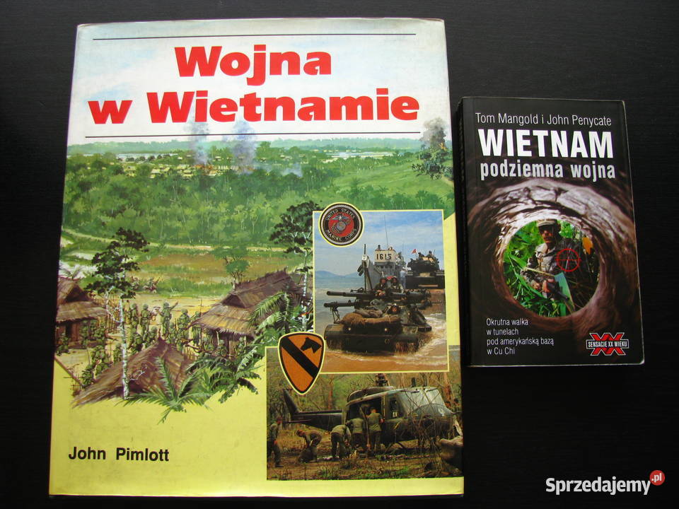 Wojna w Wietnamie 2 książki stan TANIO Kultura i Rozrywka