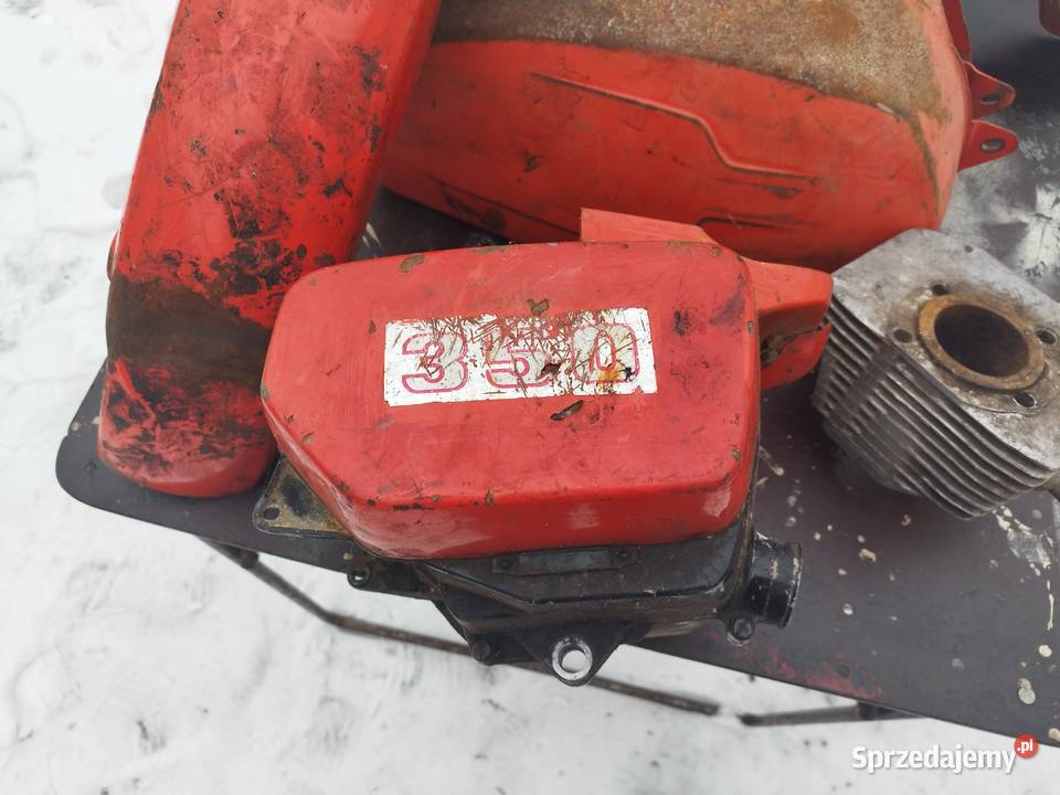 Zbiornik paliwa bak CZ 350 błotniki cylinder Zbiorniki paliwa Przejęsław