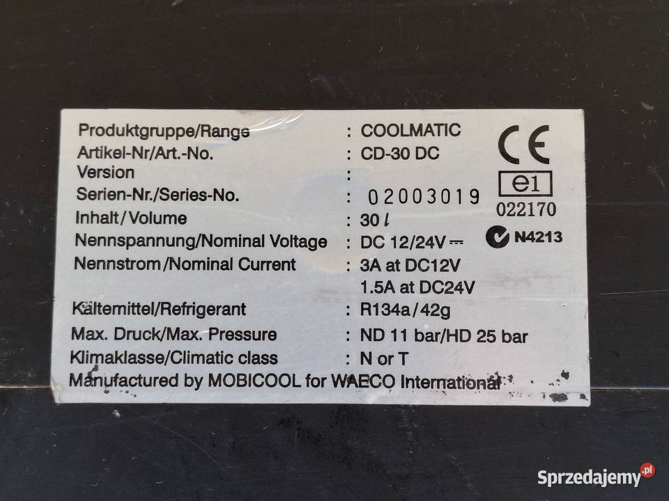 RENAULT MAGNUM DXI DAF LODÓKA COOLMATIC 30L Pozostałe