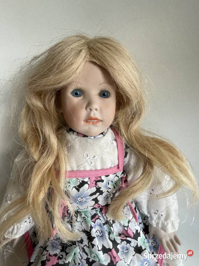 Lalka porcelanowa kolekcjonerska vintage Porcelana i szkło kujawsko-pomorskie Toruń sprzedam