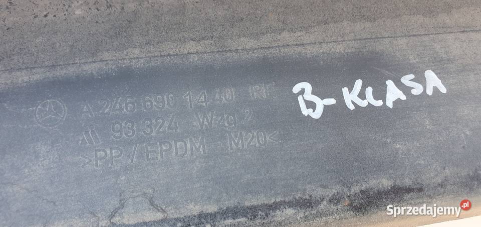 MERCEDES W245 BKLASA PRÓG LISTWA PROGOWA Trzciel