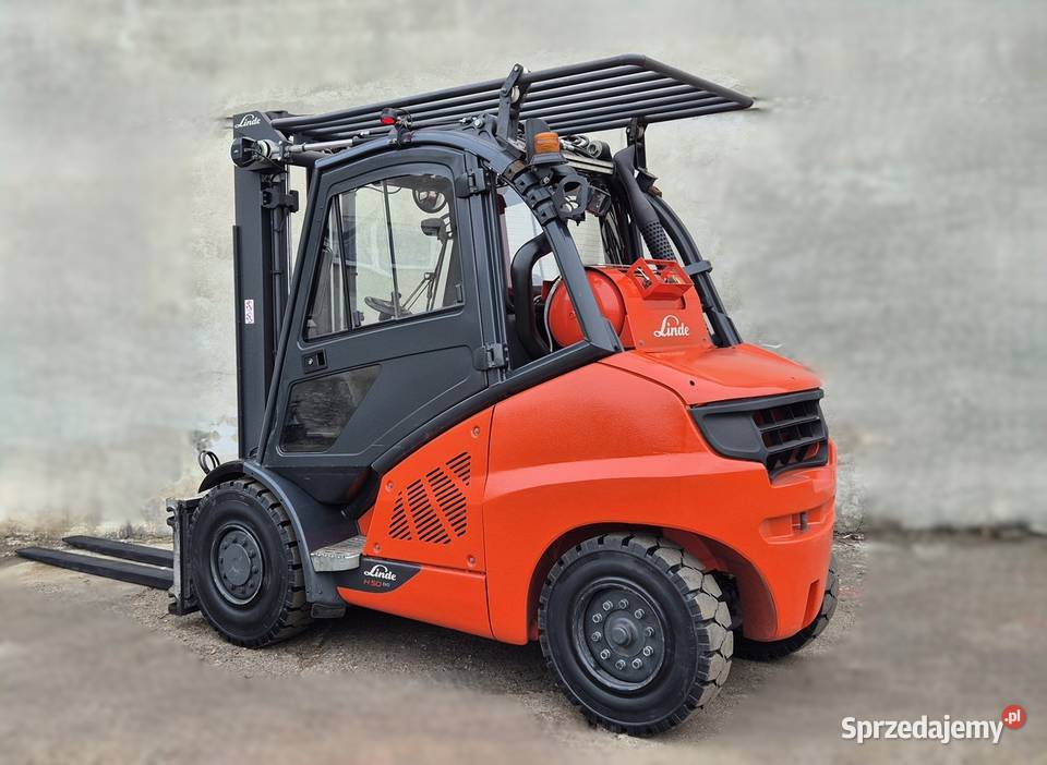 Linde H50 2020r TRIPLEX kabina waga wózek