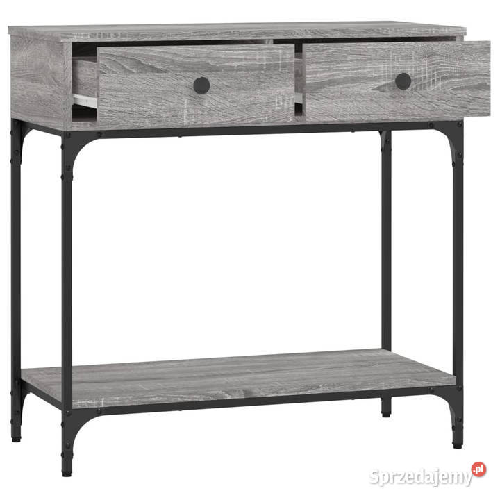 Stolik konsolowy szary dąb sonoma 75x345x75 Stoły Warszawa