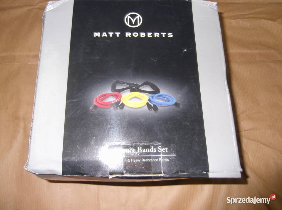 Zestaw lateksowych oporowych gum do ćwiczeń