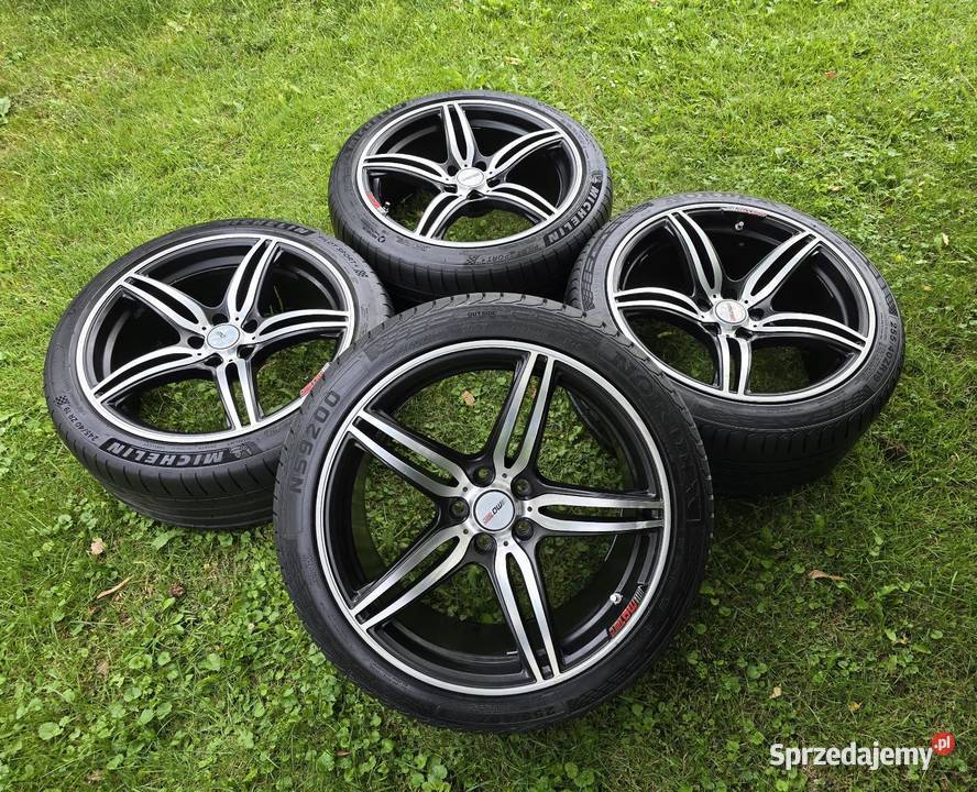 Sprzedam alufelgi MOTEC 19 5x112 z oponami małopolskie Wielmoża