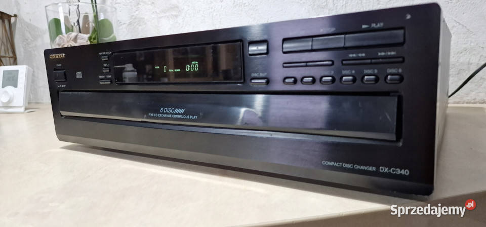 ONKYO DXC340 zmieniarka 6 cd DX C340 CD player