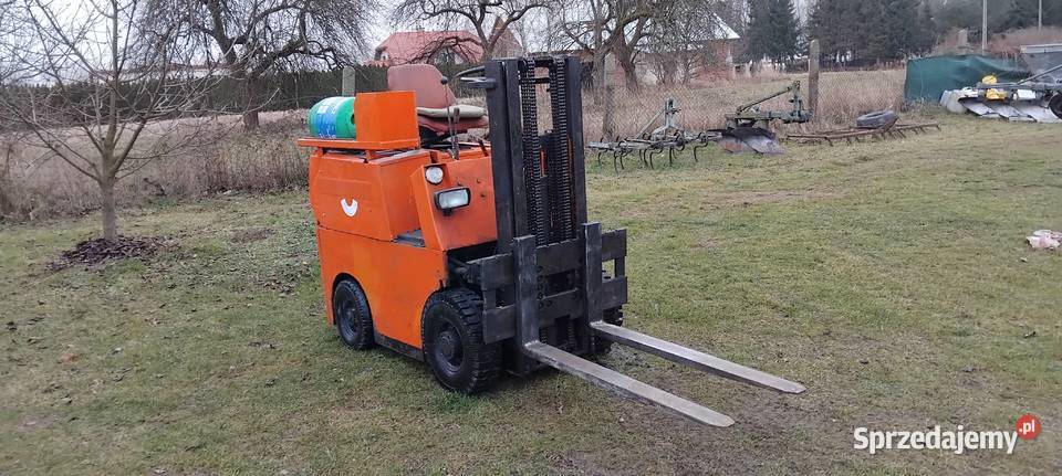 wózek widłowy rak gaz Nowe Miasto nad Pilicą