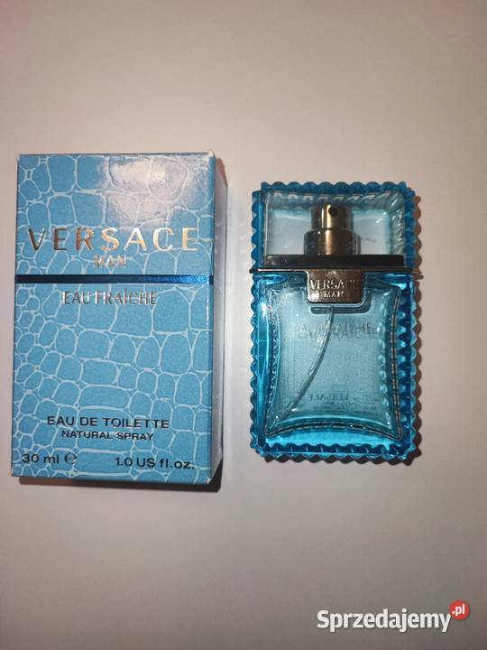 Pusty flakon butelka Versace Man 30 ml Dla mężczyzn Pozostałe