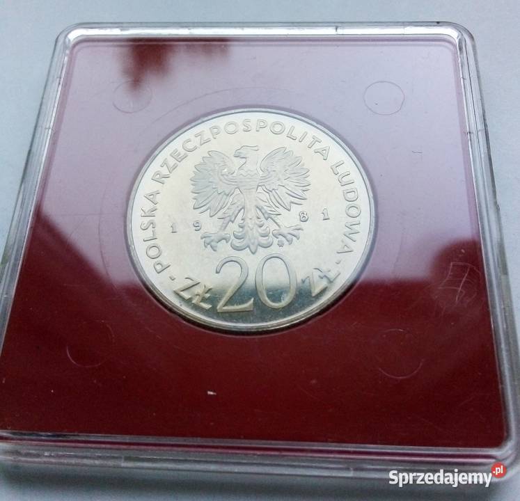 POLSKA20 1981 r CuNi PRÓBA BARBAKAN Legionowo sprzedam