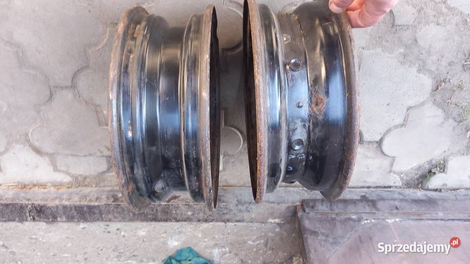 Felgi Maluch Fiat 126p przyczepka niewiadow 12 Pozostałe Rożnowa