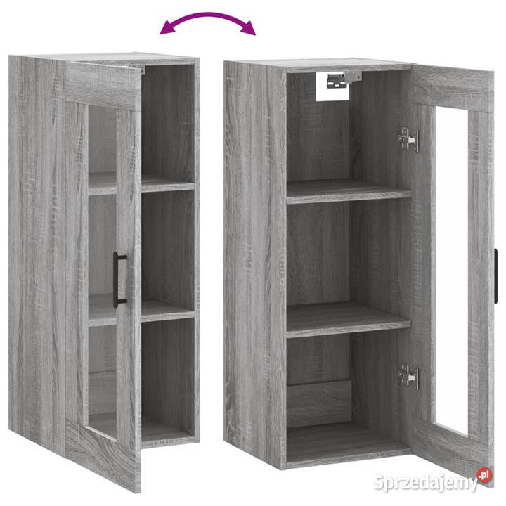 Szafka wisząca szary dąb sonoma 345x34x90 Warszawa