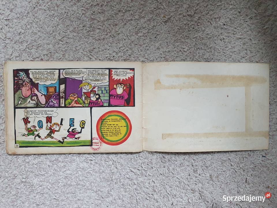 Tytus Romek i ATomek księga VIII wydanie 1 1973 Gdynia