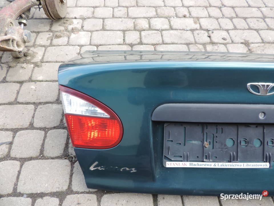 DAEWOO LANOS SEDAN KLAPA BAGAŻNIKA Rok produkcji 2000 Nowy Sącz sprzedam