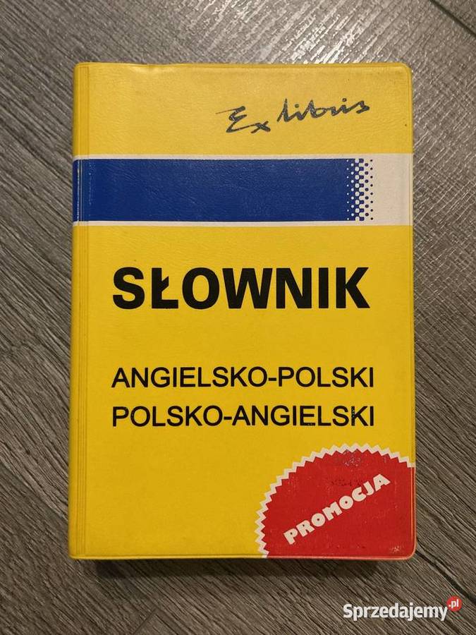 Słownik podręczny angielsko polski Ex libris Jak Kałuża