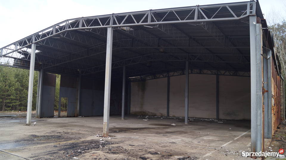Konstrukcja wiata hala magazynowa stalowa 18x18 lubuskie
