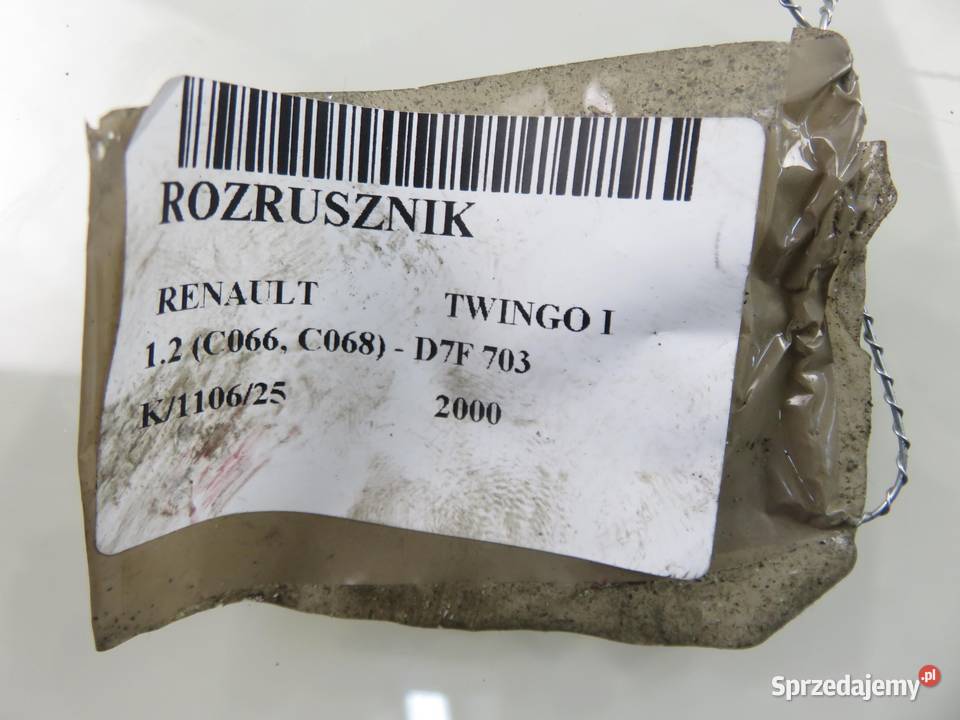 ROZRUSZNIK RENAULT TWINGO I 12 D7F 703 małopolskie