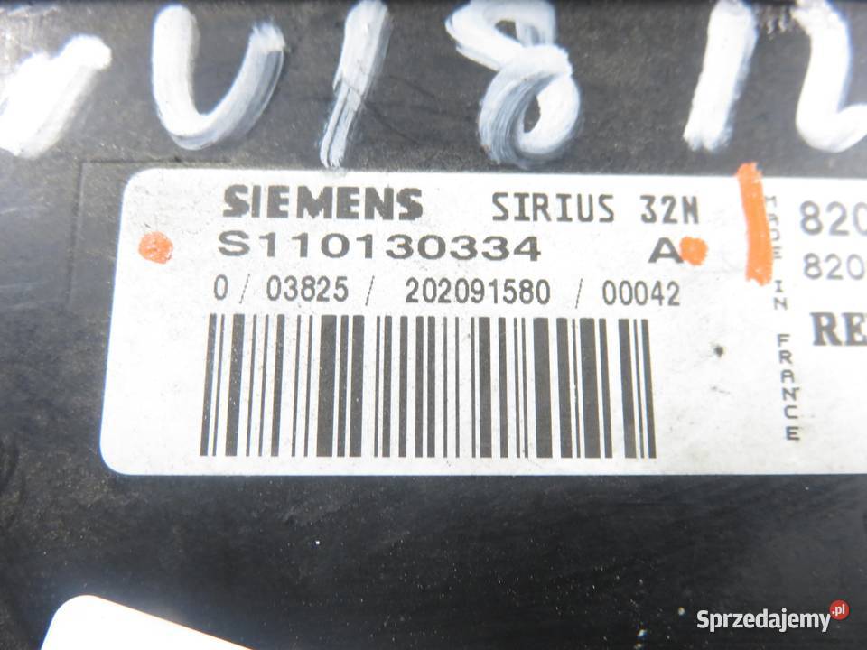 STEROWNIK RENAULT CLIO II 14 8200061281 osobowe