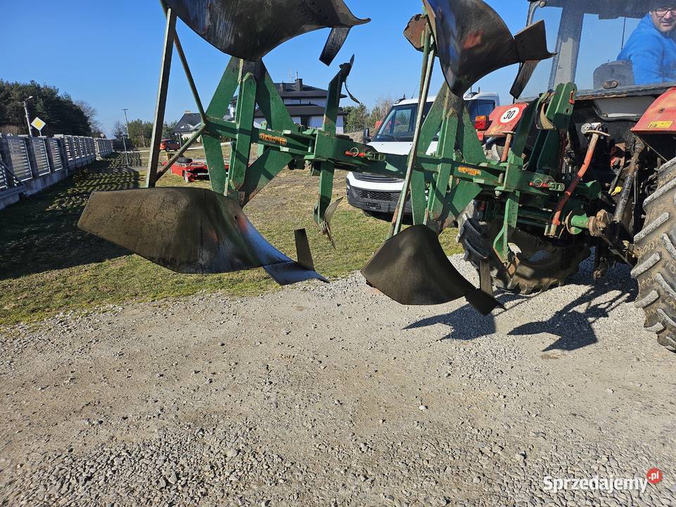 Pług 2 skiby obrotowy Pługi Swiss Made Stan Góra Kalwaria