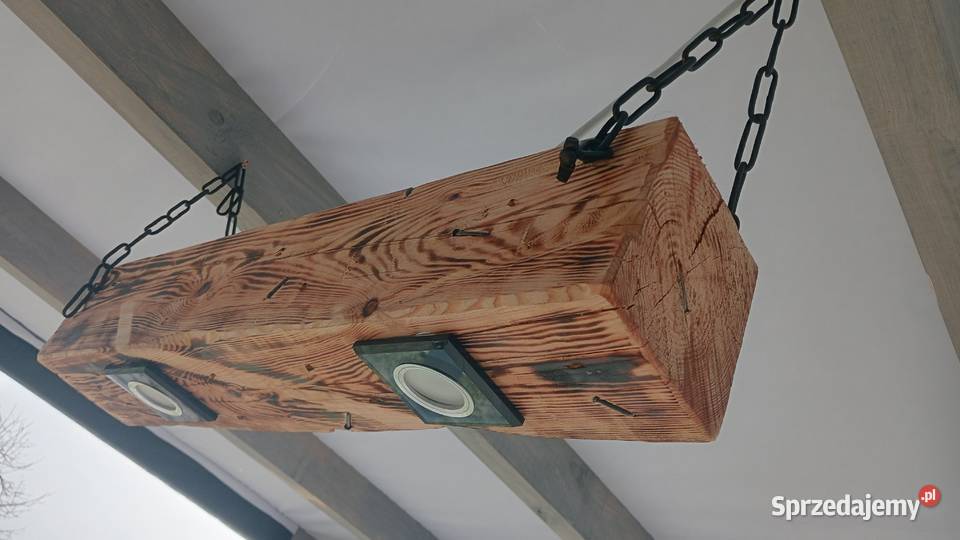 Lampa belka drewniana led mazowieckie Radom