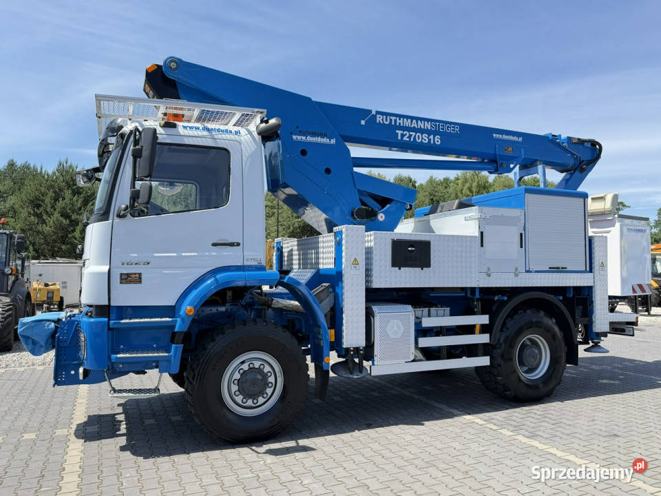 Mercedes AXOR 1829 4x4 Zwyżka RUTHMANN STEIGER Samochody ciężarowe Widełki