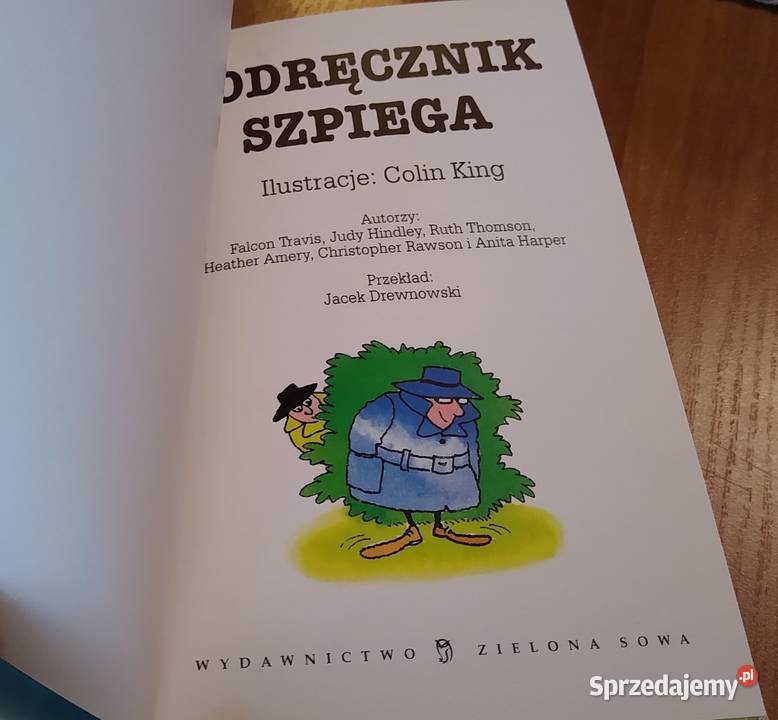 Podręcznik szpiega Falcon Travis il Colin King twarda Kultura i Rozrywka pomorskie Gdańsk